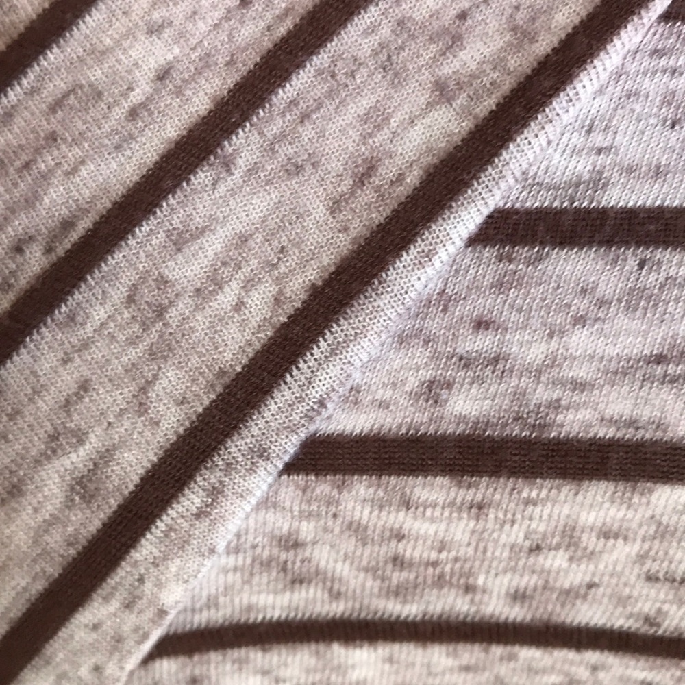 Brown striped top by One Clothing - Picture 4 of 4